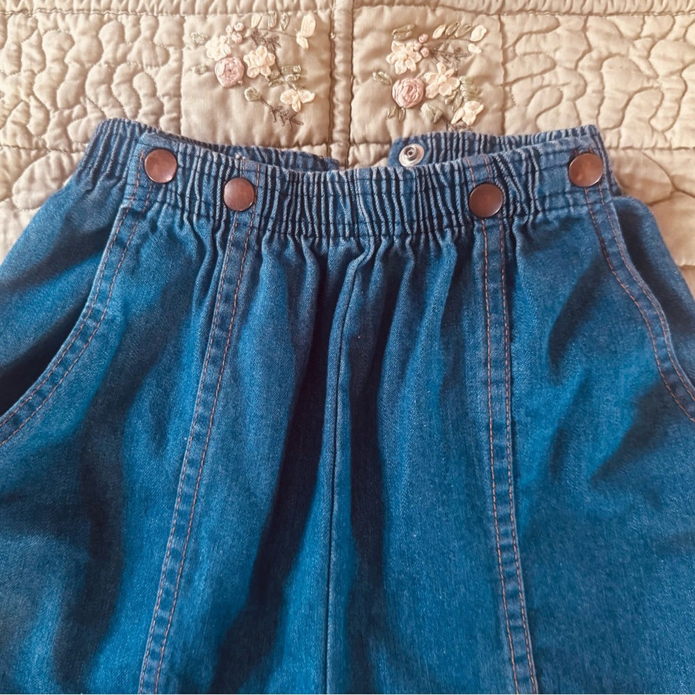 60s / 70s Adjustable Vintage Denim Pants